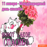 11 января Международный день спасибо. Чудес рядом