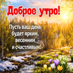 Доброе весеннее утро! Пусть этот день начнётся с лёгкости, свежих мыслей и хорошего настроения.