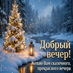 Добрый вечер! Пусть день завершится спокойно.