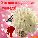 Это для вас, дорогие учителя! Счастья вам