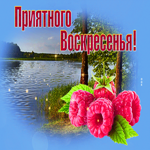 Картинка приятного воскресенья. Радости от жизни
