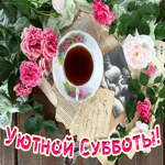 Картинка уютной субботы. Света и вдохновения