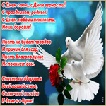 На день семьи, любви и верности. Радости и света рядом