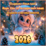 Поздравляю с Новым годом! Радости и счастливых моментов!