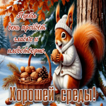 Пусть день пройдет гладко и плодотворно! Хорошей среды