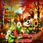 Пусть осень радует красками и теплом! Радуйтесь жизни