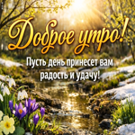 Пусть весеннее утро подарит вдохновение, спокойствие и красивые моменты на весь день.