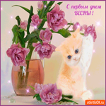 С первым днём весны всех вас