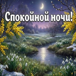 Спокойной весенней ночи. Пусть за окном царит тишина, а впереди ждёт светлое утро.