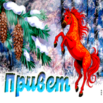 Великолепная открытка привет