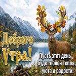 Хорошего осеннего утра и приятных моментов в течение дня