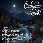 Желаю спокойной ночи и лёгкого пробуждения.