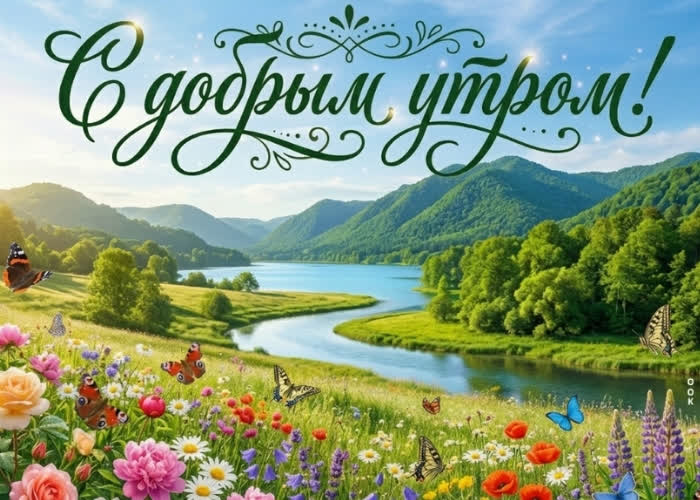 Picture доброе утро! пусть день будет вкусным, как лето.