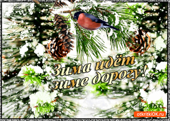 Картинка дорогу зиме
