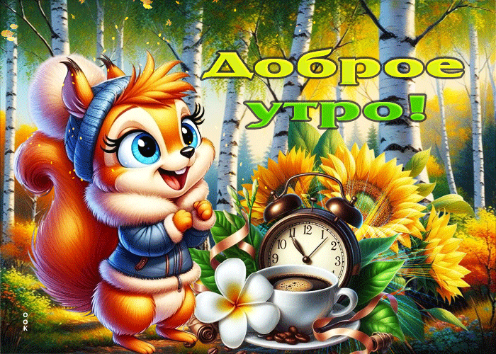 Picture фантастическая осенняя гифка доброе утро