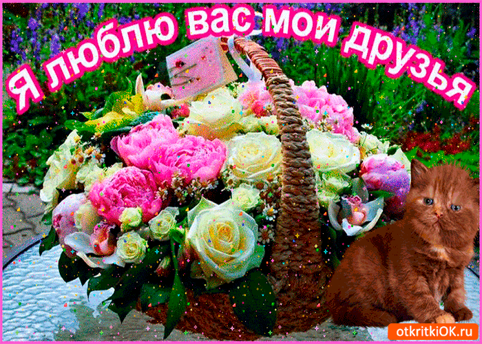 Картинка я люблю моих друзей