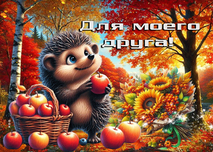 Picture лучшая осенняя гифка для моего друга