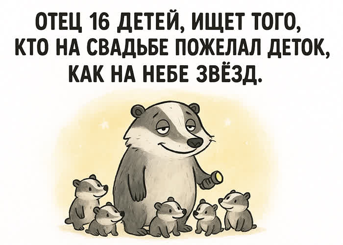 Postcard открытка с забавной фразой