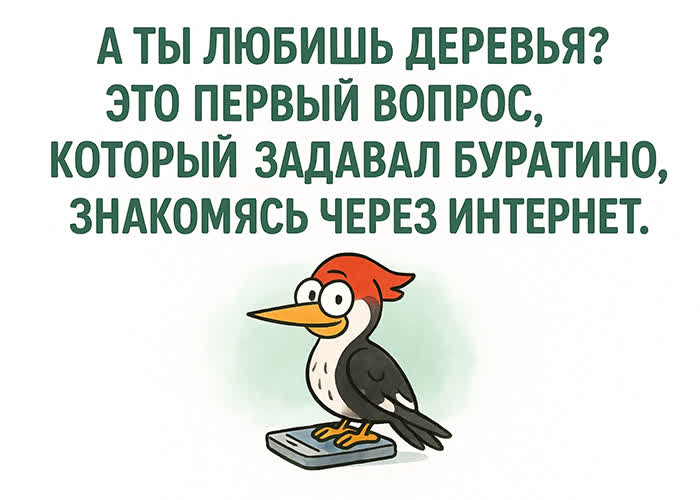 Picture открытка с забавным моментом