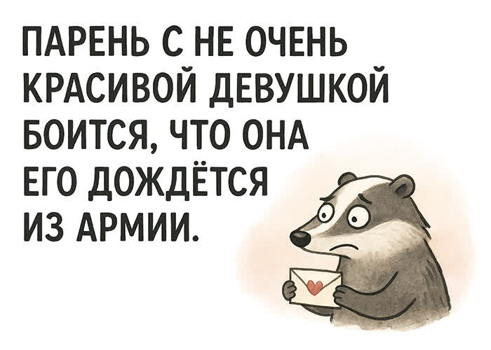 Postcard прикольная картинка с шутливым посылом