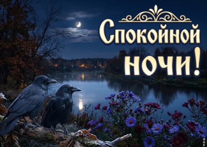 Picture пусть ночь подарит внутреннее спокойствие