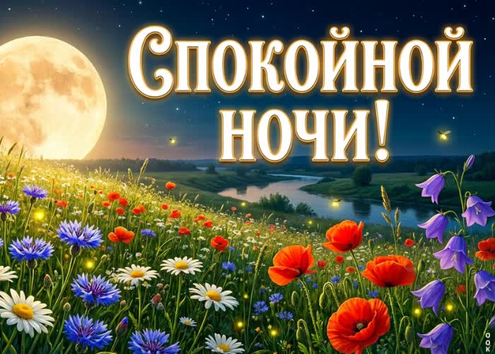 Postcard пусть снятся светлые и тёплые сны