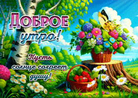 Доброе утро! Пусть солнце согреет душу