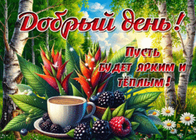 Добрый день! Пусть будет ярким и теплым