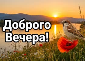 Добрый вечер! Пусть заботы уйдут.