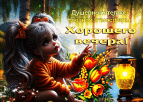 Душевного тепла, уютной атмосферы. Хорошего вечера