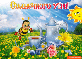 Картинка доброго и солнечного утра