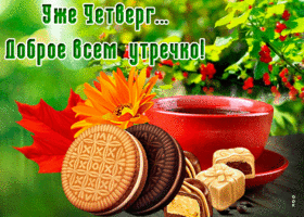 Классная картинка доброе утро четверга