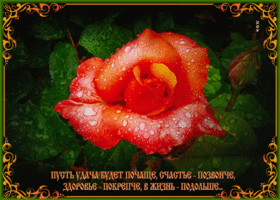 Открытка пусть удача будет почаще