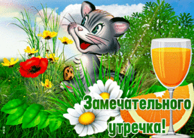 Открытка замечательного утречка