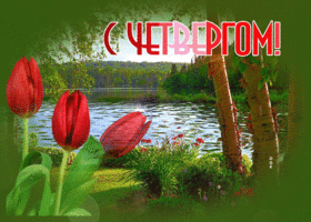 Прикольная открытка с четвергом