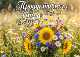 Продуктивного утра желаю тебе