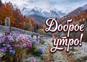 Пусть это утро будет лёгким, спокойным и красивым