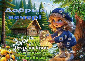 Пусть он будет душевным и спокойным! Добрый вечер