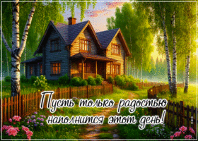 Пусть только радостью наполнится этот день