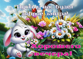Пусть у вас будет доброе завтра! Хорошего вечера