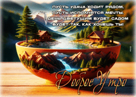 Пусть удача ходит рядом, пусть исполнятся мечты