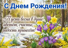 Пусть весна подарит вдохновение, лёгкость и много счастливых моментов впереди.