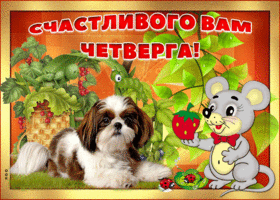 Радости и успехов в этот четверг