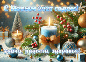 С Новым 2027 годом! Удачи, радости, здоровья