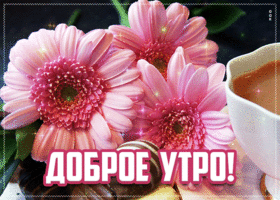 Славная открытка с добрым утром