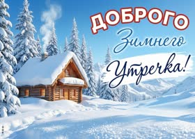 Снежного вдохновения тебе сегодня!