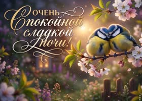 Спокойной ночи и приятных чудесных снов