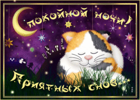 Спокойной ночи приятных снов. Гармонии в жизни