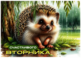 Вдохновенная гиф-открытка Счастливого вторника