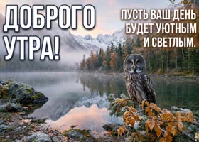 Желаю приятного осеннего утра и удачного продолжения дня